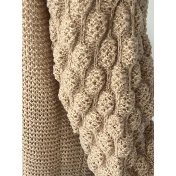 TRES CHIC Detailed sleeve slightly oversized long cardigan M L XL - Picture 6 of 7